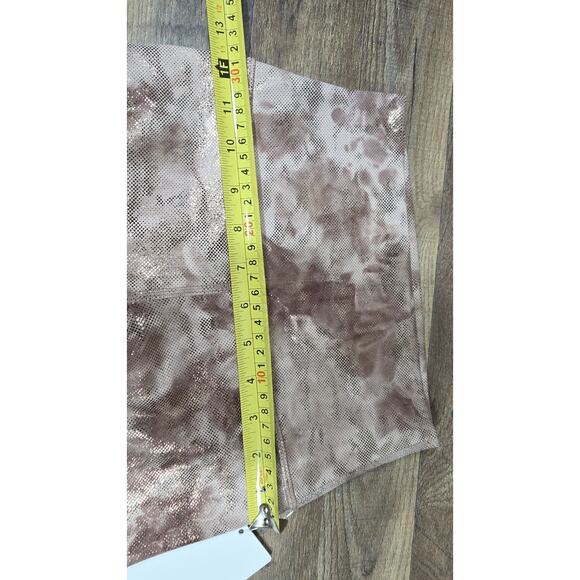 Lululemon Align HR Pant 25” Shine Legging Brown Bronze Foil Women's Size 4 NWT - Picture 7 of 9